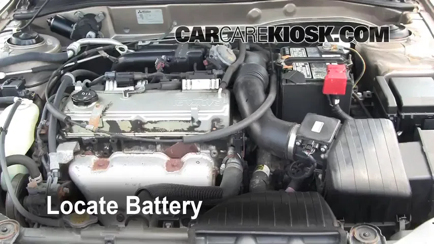 2002 Mitsubishi Galant ES 2.4L 4 Cyl. Battery